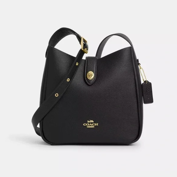 COACH Hadley Convertible Crossbody Bag w/ Gold Accent - Picture 7 of 12